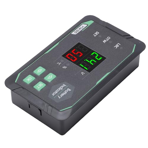 Voltímetro digital LED SEAFRONT 7-100V medidor de batería litio y VRLA 5