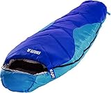EXPLORER Kinder Schlafsack Starlite Junior 175 x 70 x 45 cm +11 °C (Hellblau)