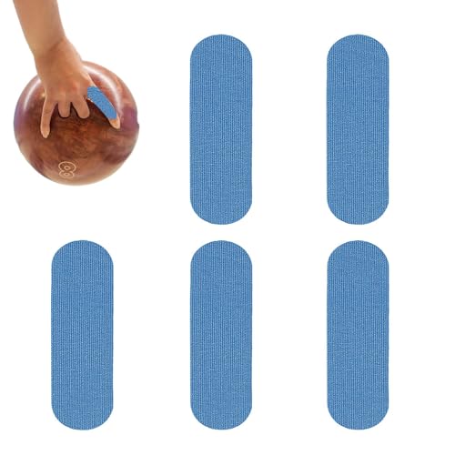 Insertos para dedos con bola de bolos - Banda protectora resistente al desgaste para el pulgar para bolos - Banda para los dedos, asas transpirables para los dedos de bolos e inserciones para hombres