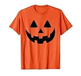 Jack-O-Lantern Halloween Pumpkin Face T-Shirt T-Shirt