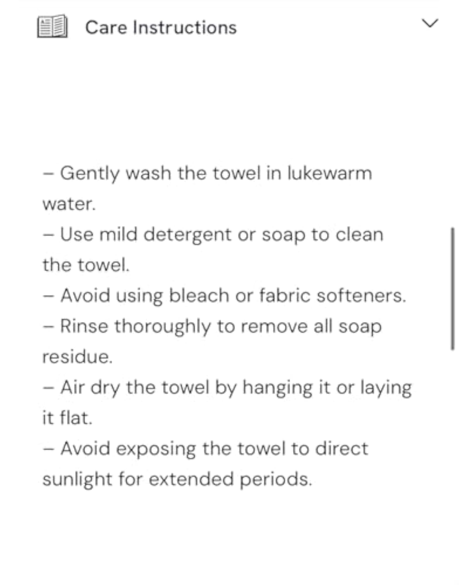 Bamboo Towel Set, 4 Piece Luxury Gift Set