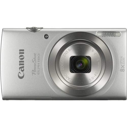 Crystal Canon Elph 180 Point and Shoot Camera Bundle (Silver Bundle) - Thumbnail 2