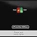 Proctor Silex 4-Slice Non-Stick Belgian Waffle Maker with Indicator Lights, Compact Design, Black (26051)