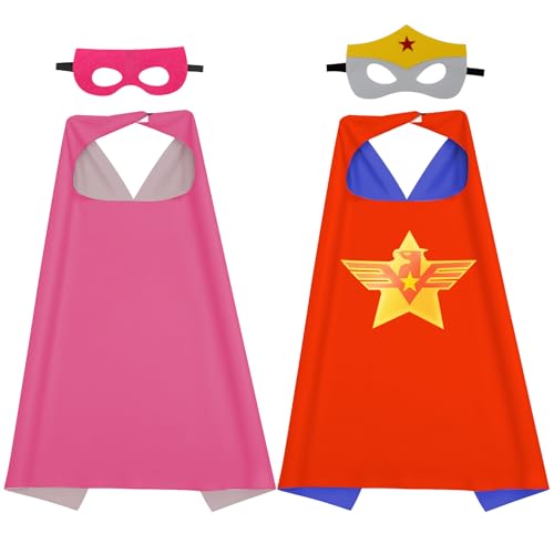 KARAZZO Superhero Capes and Masks Kids Costumes...