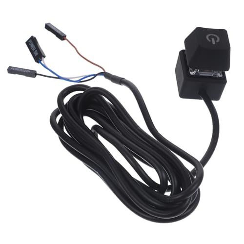 Bouton alimentation externe pour PC de bureau - Lot de 5 interrupteurs jojofuny avec rallonge