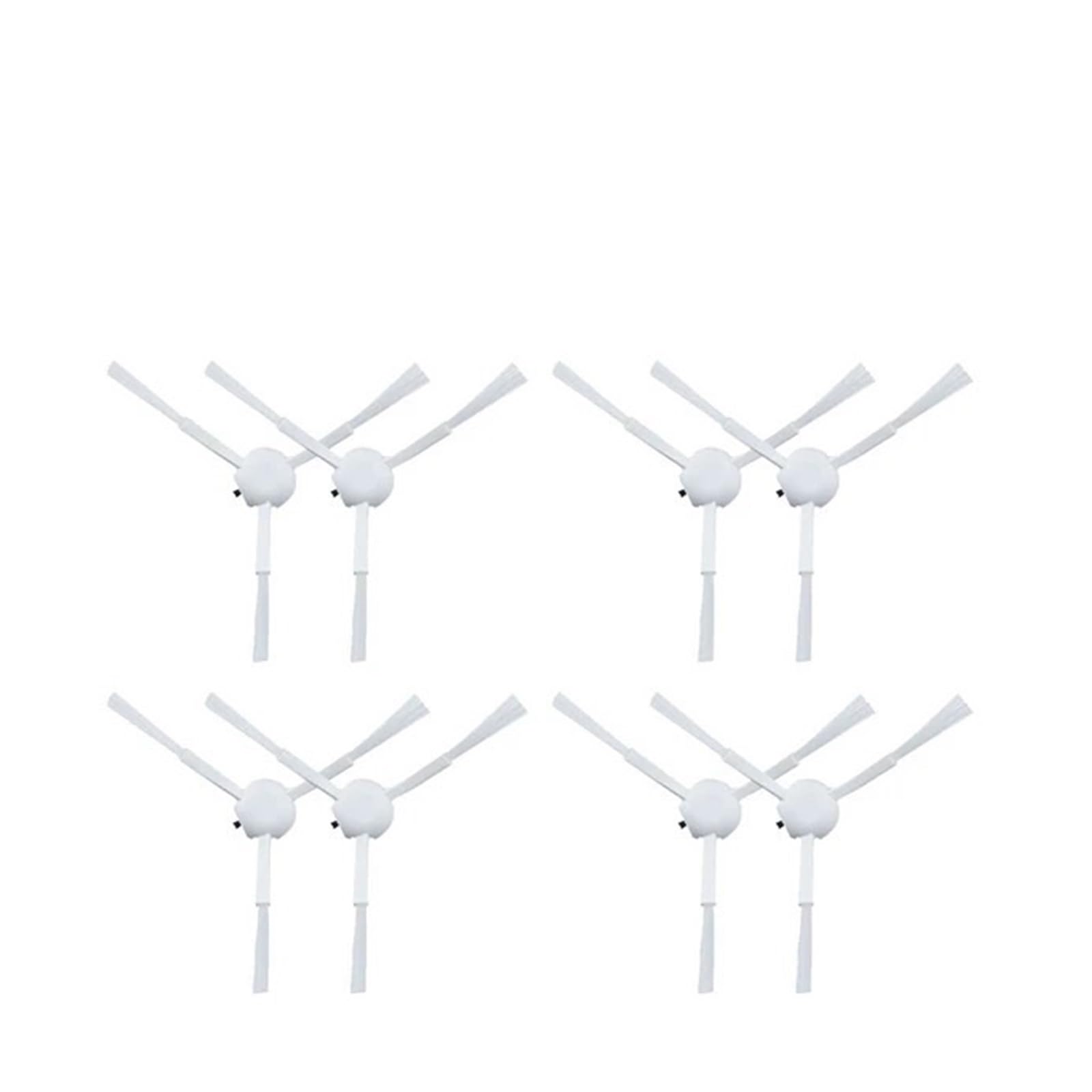 PORRSYDCD Side Brush ，Compatible With Xiaomi S10+ S20+ X10 X10+ X20+ Plus / C105 / C102 / B101GL / B102GL / B108GL Sweeping Robot Vacuum Cleaner(8pcs)