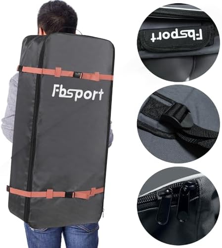 Bild 6 - FBSPORT Aufblasbares SUP Board, Stand Up Paddling Board, Aufblasbare Stand Up Paddle Board für Stand-Up Paddling 15CM Dick, Surfbrett Kit mit Verstellbares Aluminium SUP Paddel+Pumpe