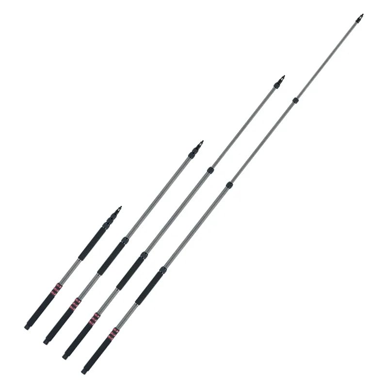 JY90C JY100C JY500C Asta for Microfono in Fibra di Carbonio Asta for Microfono for Registrazione Microfono Asta for Microfono Speedlite Stick 3m 5m(JY500C 5m Black)