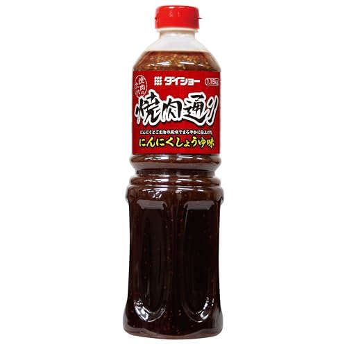 DAISHO Yakiniku Sauce, Japanische Grillsauce, zum Würzen, Dippen und Verfeinern - 1 x 982 ml