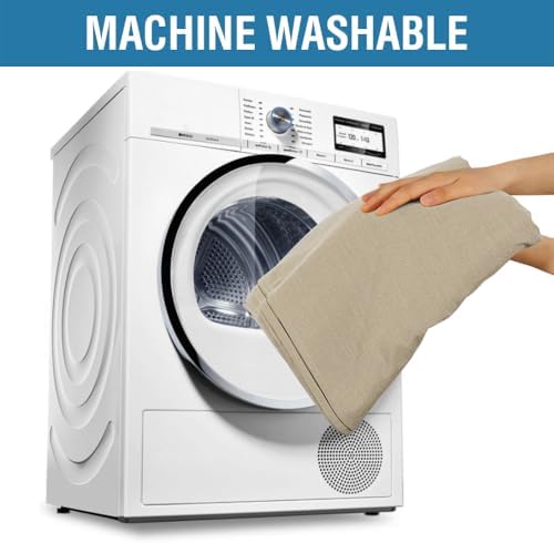 Linen Textured Table Cloths Rectangle 54 x 108 Inch Premium Solid Tablecloth Spill-Proof Waterproof Table Cover for Dining Buffet Feature Extra Soft and Thick Fabric Wrinkle Free, Taupe