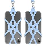 【Universal】El tamaño del cordón de silicona es elástico de 4.7 a 5.5 pulgadas, compatible con la mayoría de los teléfonos inteligentes, como Apple iPhone X 8,7,6, 6S, 6Plus, 6Plus, 5, 5S, 5C, 4, 4S, Samsung Galaxy S Series , Note Series, Edge Series, Teléfonos LG, Teléfonos Motorolla, Teléfonos Nokia, Teléfonos HTC, Teléfonos Asus, Huawei.Nota: El cordón puede bloquear la cámara de algún teléfono en la esquina izquierda