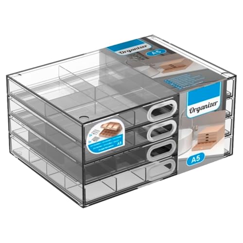 Tradineur: Mini cajonera transparente A5