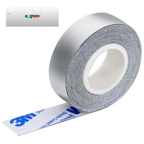 0.5 Grams Per Inch High Density Lead Tape | 1/2''x 100'' Adhesive Lead Tape | Add Swing Weight for Golf Tennis Racket Pickleball Paddle Adjust Weight