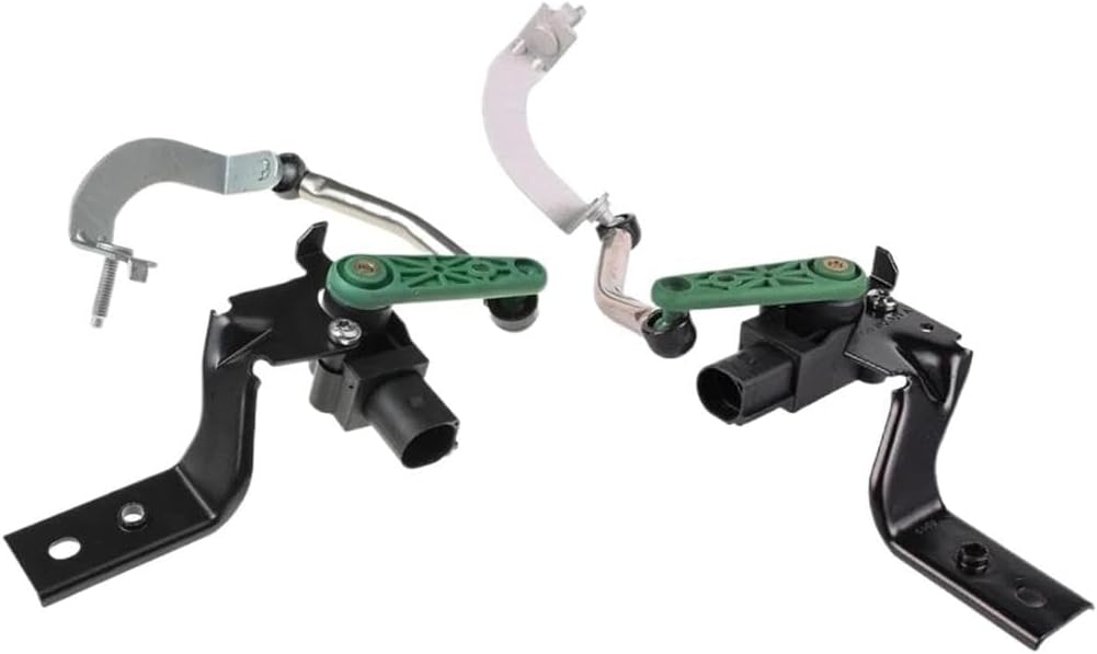 Car Height Level Sensor, Car Height Sensor Front Left and Right Height Level Sensor Control for Vw for Dsi for Passat for Seat for Ateca 3Q0412521A 3Q0412522A