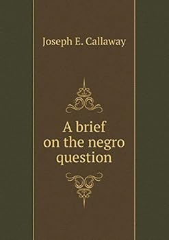 Paperback A brief on the negro question Book
