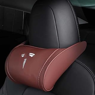 SXHNNYJ Autositz Kopfstütze Nackenkissen Kissen Auto Hals Kopfstütze Autozubehör Innenraum, Für Tesla Model 3 SX
