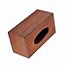 Cryfokt Tissue Box, 23 * 12 * 10.5cm Durable Elegance Wood Paper Organizer, Black/Light for Kitchen Living Room Bedroom (Light)