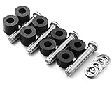 Wall Mounting Screws Bolts for Samsung TV - M8 x 45mm with 25mm Long Spacers, Solid Screw Bolts Hardware for Mounting Samsung TV, TV Mounting Bolts Work with Samsung 50' 55' 60' 65' 70' 75' 82' TV