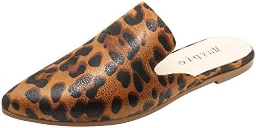 mule leopard shoes
