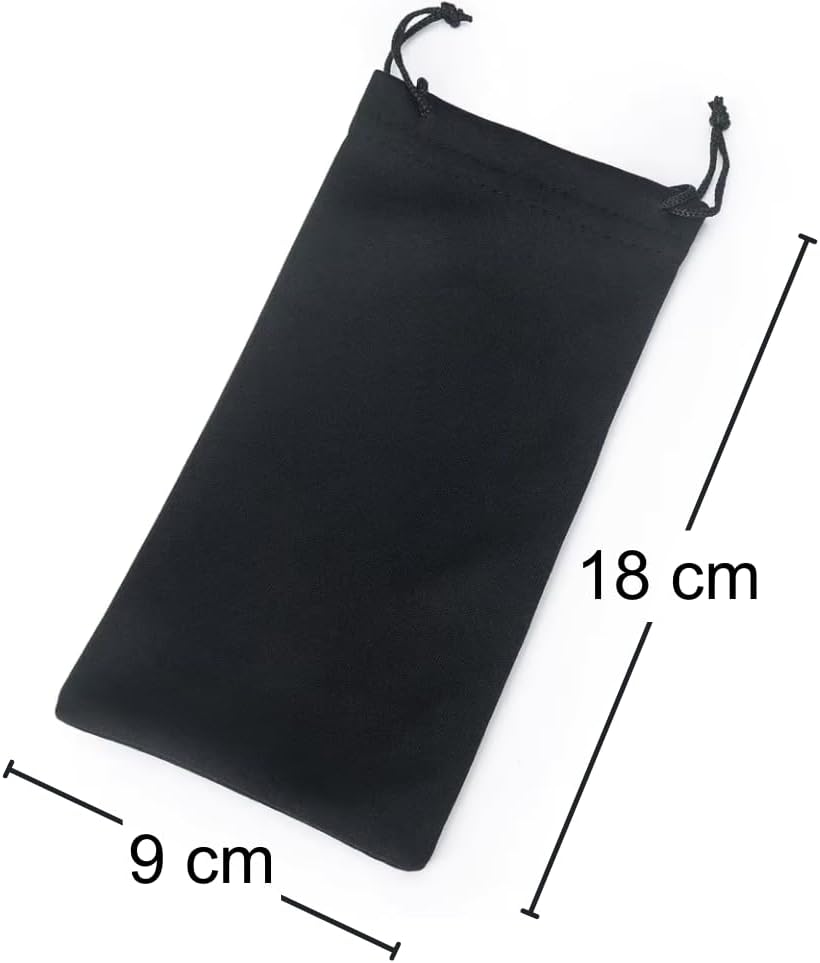 Kit 5, 10 ou 50 Saquinho Porta Óculos De Algodão Estojo Protetor Com Fecho De Corda Conjunto DUPIN Kit 5, 10 ou 50 Saquinho Porta Óculos De Algodão Estojo Protetor Com Fecho De Corda Conjunto DUPIN