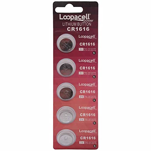 Loopacell Cr1616 Watch Battery 5 Pk #TOP24