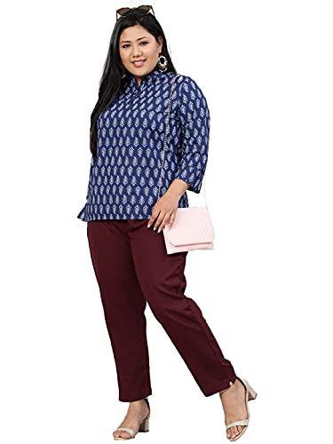 Image of Jaipur Kurti Women's Regular Pants