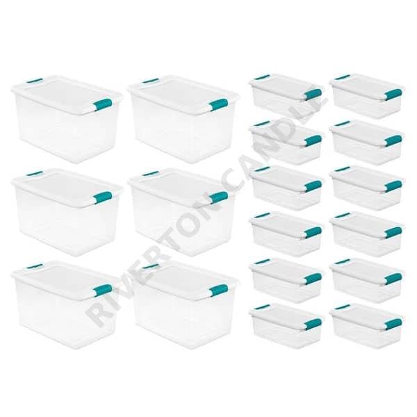 RIVERTON CANDLE & BATH For 6-Qt. Storage Box (12-Pack), 64-Qt. Storage Box (6-Pack)