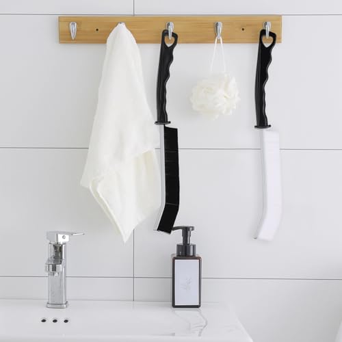 Image of 12Pcs Hard Bristle Crevice Cleaning Brush, Grout Cleaner Brush, Multifunctional Gap Cleaning Tool for Household Use, Bathroom, Kitchen, Window,Toilet
