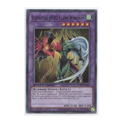 Yu-Gi-Oh! Elemental Hero Flame Wingman - SGX1-ENA21 Guinea | Ubuy Yu-Gi-Oh! Elemental Hero Flame Wingman - SGX1-ENA21 Guinea | Ubuy