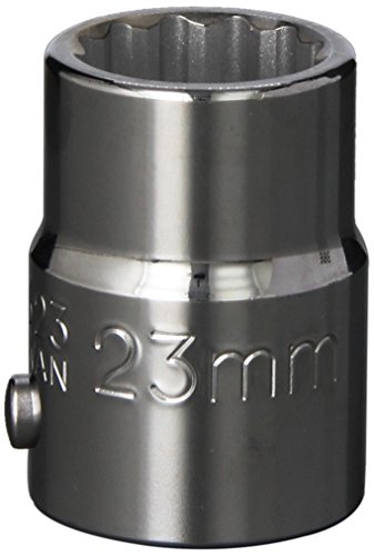 Williams 33623 3/4 Drive Standard 12-Point Socket with 23mm Opening