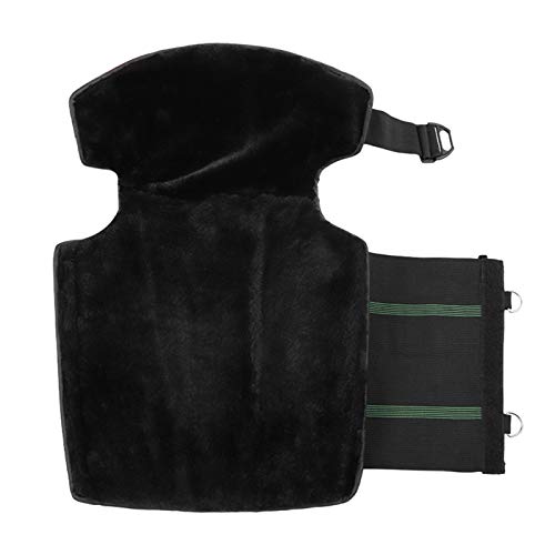 Adaskala 2 PCS joelheiras almofadas protetoras com faixa reflexiva manter quente à prova de vento à