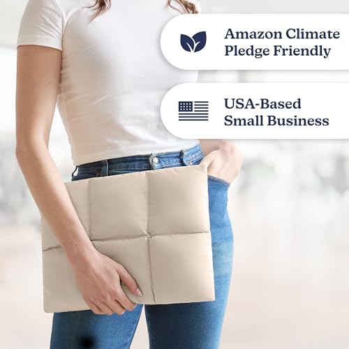 Image of Vandel Puffy Laptop Sleeve 13 inch - 14 inch Waterproof Laptop Sleeve Case, Compatible with 13 inch MacBook Air /Pro 13 / MacBook Pro 14, iPad Pro 12.9, 13.3 in HP Dell, Air Case, Computer Bag Cover