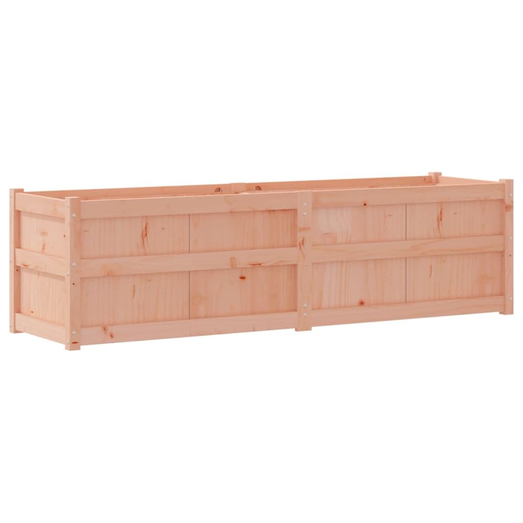 180x50x50 Cm Fioriera da Giardino Douglas in Legno Massiccio, capacità Generosa, Funzione Decorativa, per Gli Appassionati di Fai -da -Te