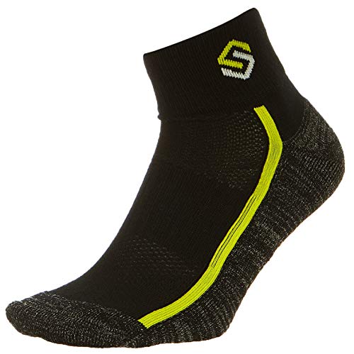 ScentLok Men's Ultralight Mini Sock (Large, Black)