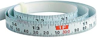 Rousseau 0012L 1/2-Inch x 12 Adhesive Backed Steel Tape Measure- Reads R to L
