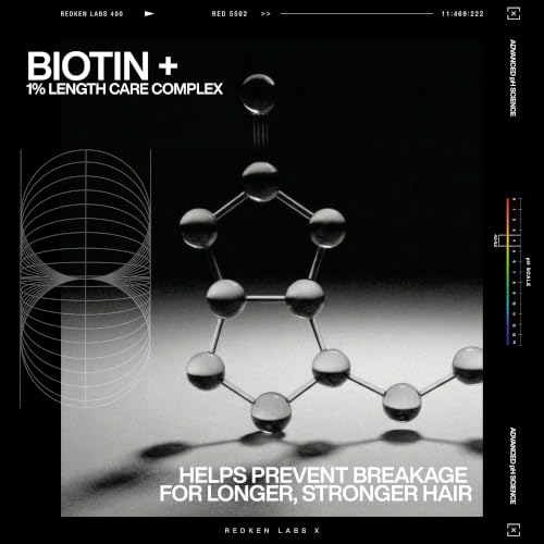 Image of Redken Extreme Length Biotin Leave-In Conditioner For Longer Hair - Promotes Healthy Hair Growth, Strengthens Damaged Hair, Seals Split Ends, Infused With Biotin 
