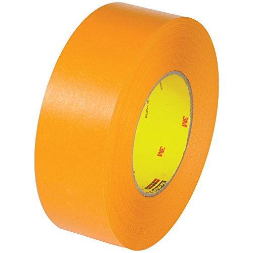 Image of Boxes Fast 3M 2525 Flatback Tape, 9.5 Mil, 2 inch x 60 yds, Orange, 6 /Case, 3M Stock# 7000088508