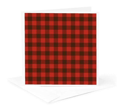 Cartes de vœux Buffalo Plaid pour vos messages de fêtes et de remerciements