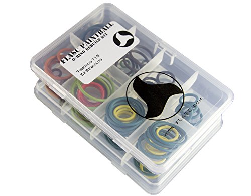 Flasc Paintball Tiberius T15 5 x farbig Paintball O-Ring Rebuild Kit