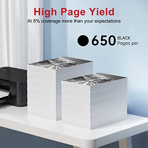 245Xl Black Ink Cartridge For Canon Printer Ink 245 Black Xl Pg-245 Pg 243 Pg-243 Compatible With Cannon Pixma Mx490 Mx492 Mg2522 Ts3100 Ts3122 Ts3300 Ts3322 Tr4500 Tr4520 Tr4522 Printer #TOP2