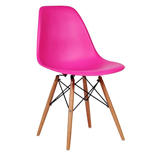 SuperStudio lo+demoda Wooden Color Edition Silla, Madera, Negro, 80x80x76 cm, 2 Unidades