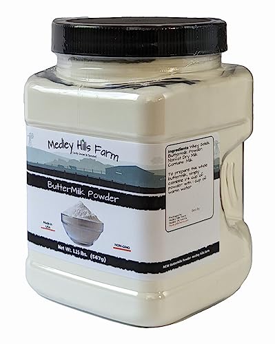 Medley Hills Farm Buttermilk Powder By Medley Hills Farm 1.25 Lbs. In Reusable Container thumb #2
