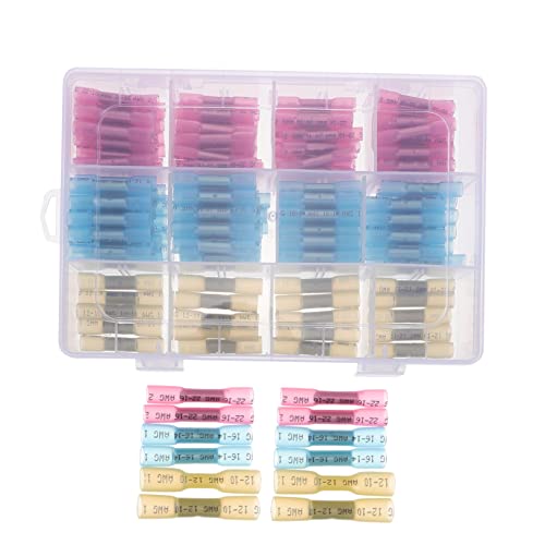 Kit de isolées thermorétractables Ciieeo borne isolée connecteur de fil étanche auto moto marine