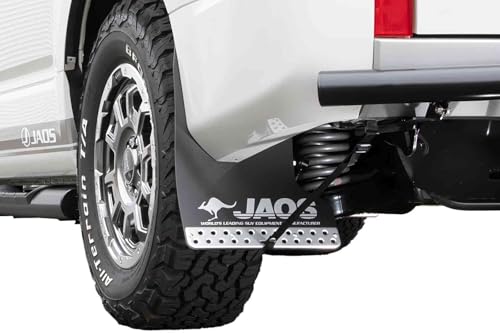 【新品未使用】ジャオスJAOSマッドガードIIIフロントセット ブラック デリカ Amazon | ジャオス(Jaos) マッドガードIII フロントセット
