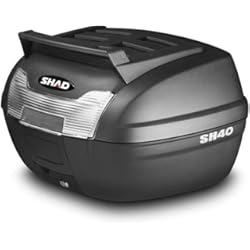 Baul Moto Shad Segunda Mano SHAD D0b40199 - baul Trasero o Maleta para Scooter o Moto sh40 SH 40 Cargo con Parrilla Superior