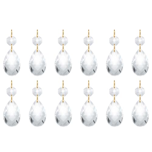 PATIKIL Clear Crystal Teardrop
