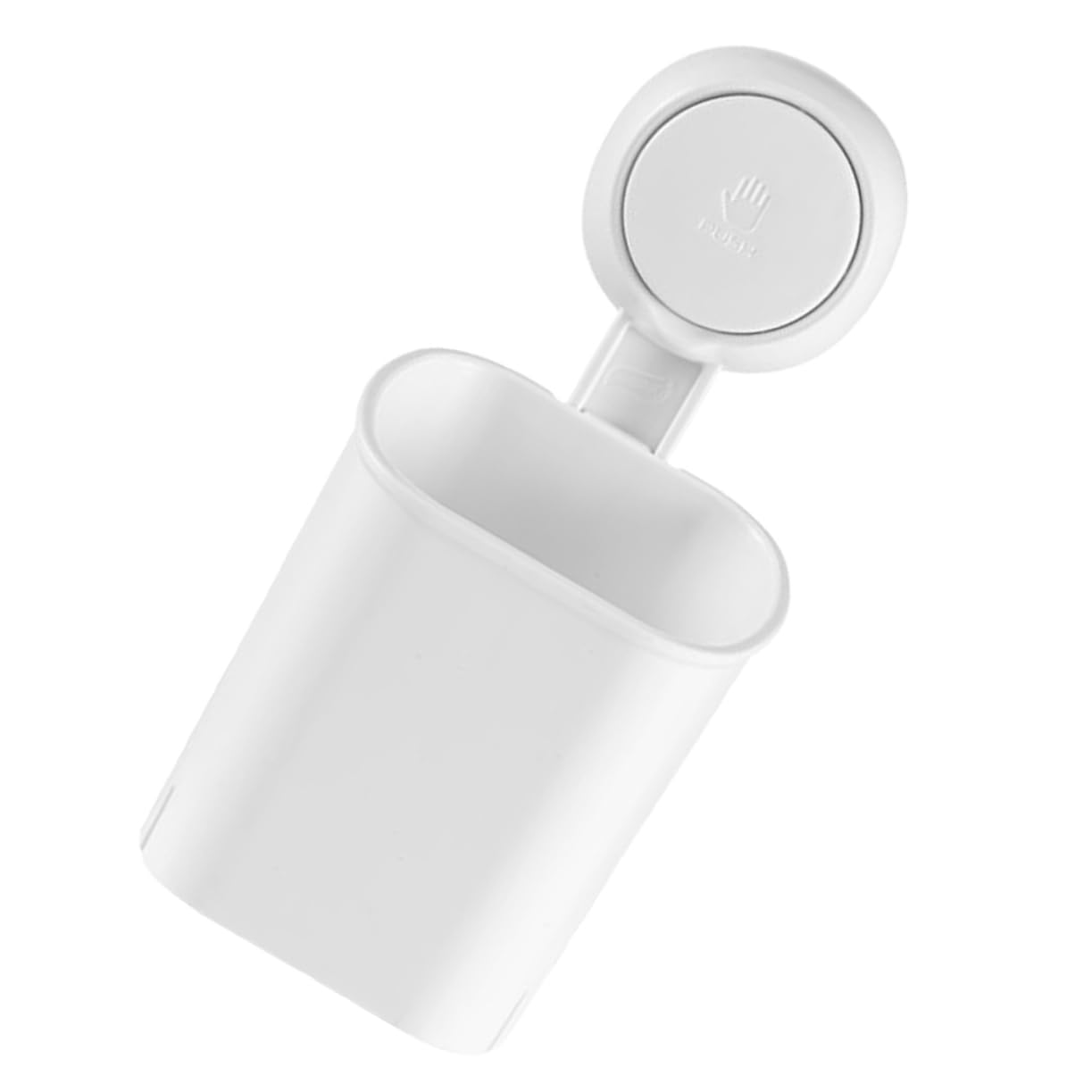 4 Pezzi Portaspazzolino Con Ventosa Per Bagno Portaspazzolino Da Da Per Bagno Da Abs Bianco