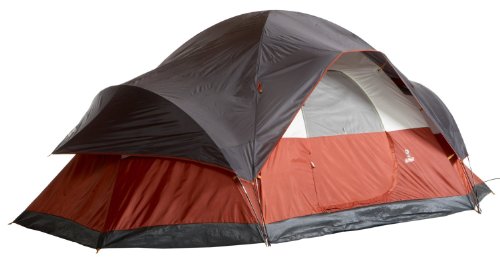 Coleman 8-Person Tent for Camping | Red...