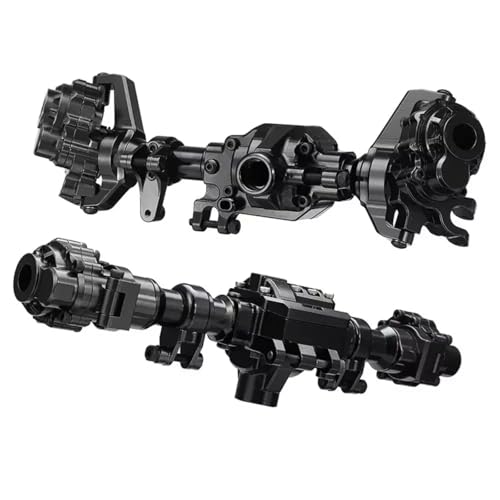 Essieu de rechange Traxxas TRX-4 en aluminium noir pour éviter le jeu mécanique