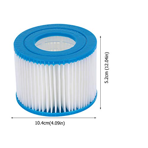 BESPORTBLE Elemento de filtro cilíndrico de piscina pode limpar a coluna do filtro de piscina elemen